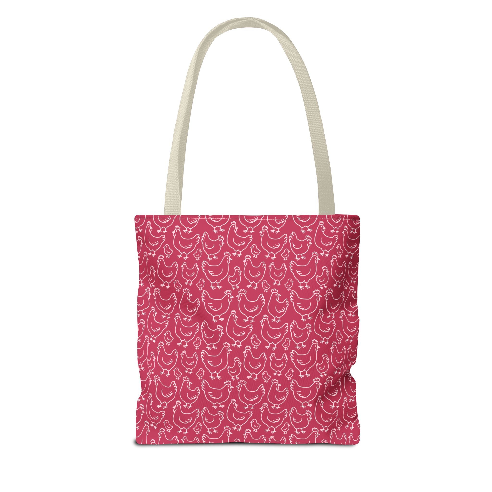 Chickens Pattern Tote Bag