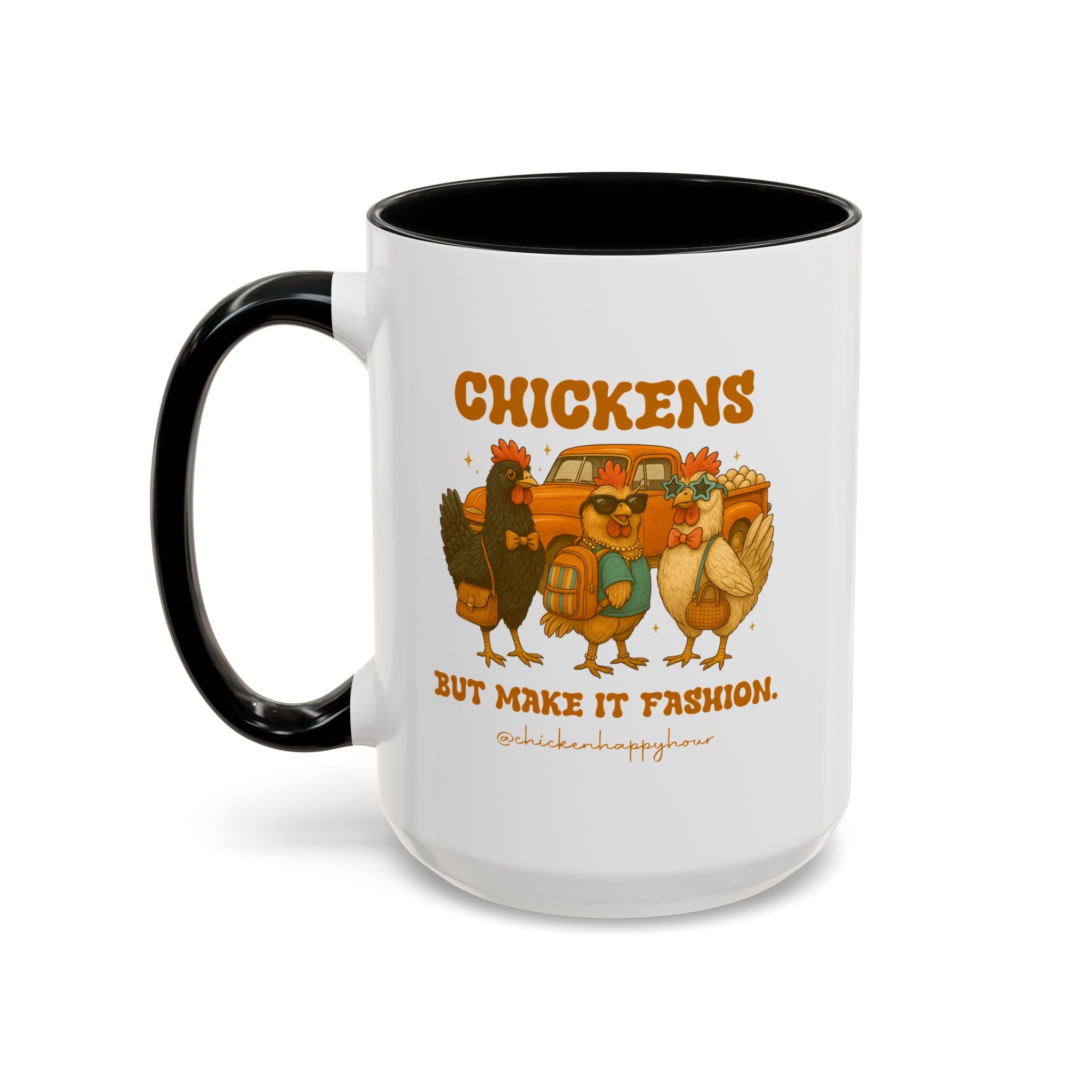 Chickens But Make it Fashion Coffee Mug