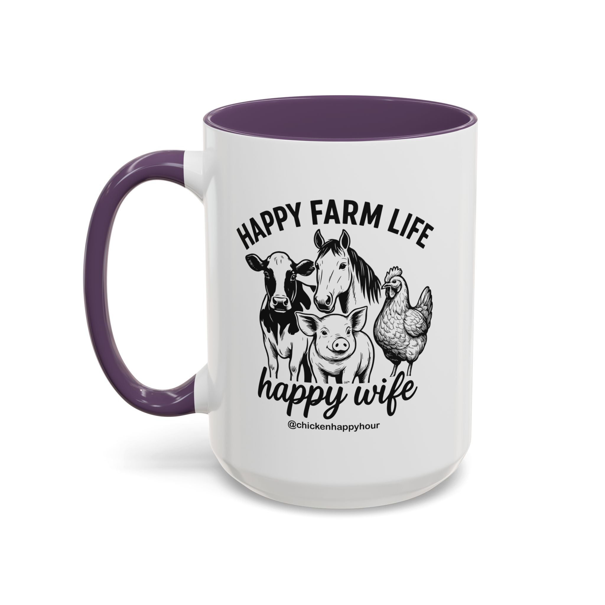 Happy Farm Life Happy Wife 01 Coffee Mug