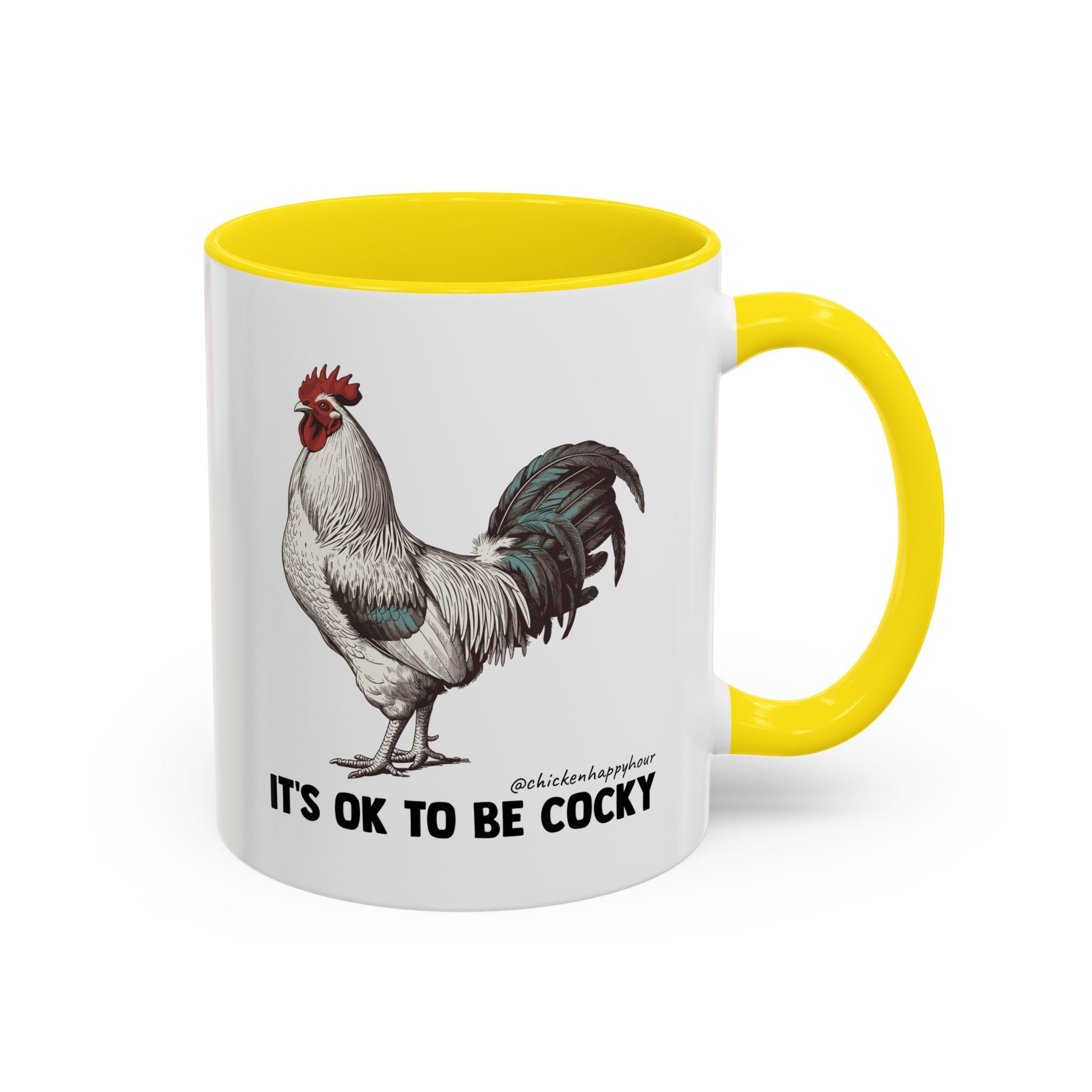 It's Ok To Be Cocky Coffee Mug