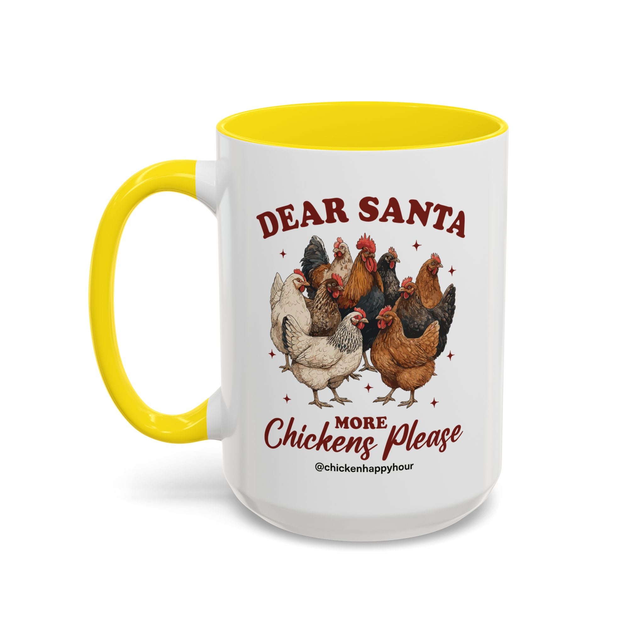 Dear Santa More Chickens Please Coffee Mug
