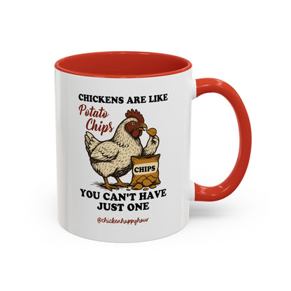 Chickens are Like Potato Chips Coffee Mug