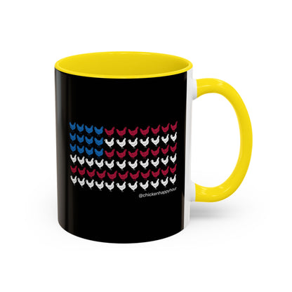 4th of July Chicken Coffee Mug