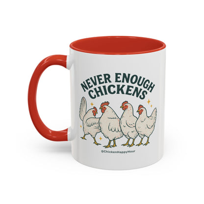 Never Enough Chickens Coffee Mug