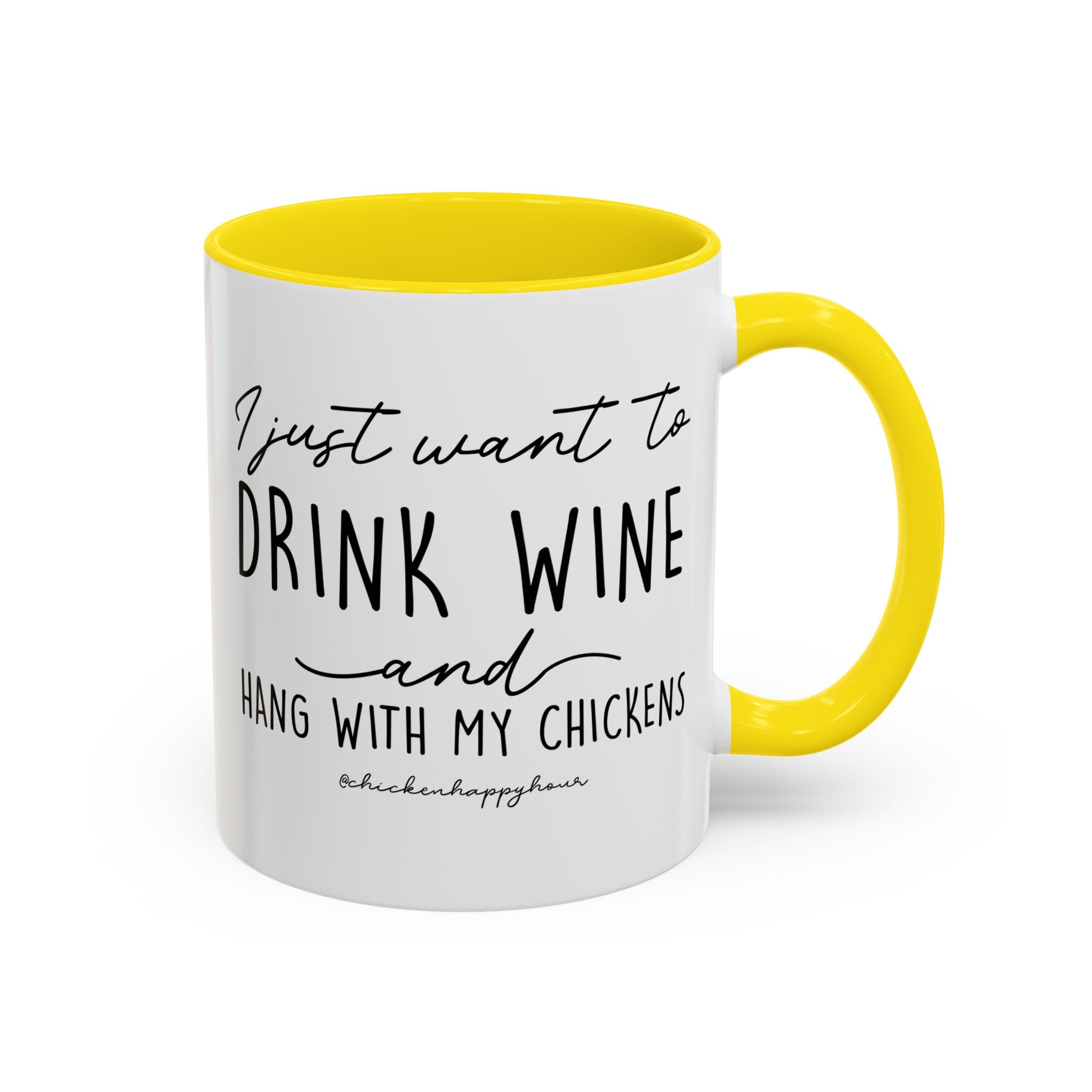 I Just Want to Drink Wine Coffee Mug