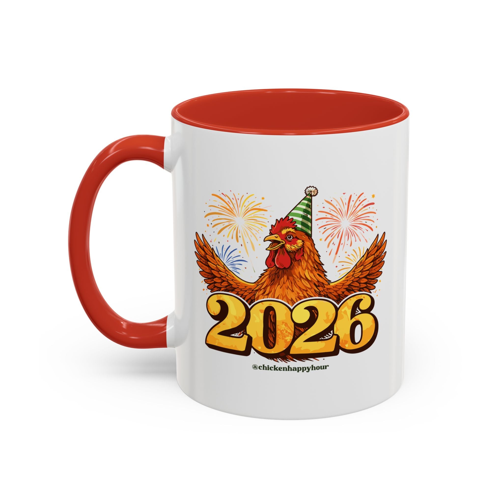 New Year Chicken 2026 Coffee Mug