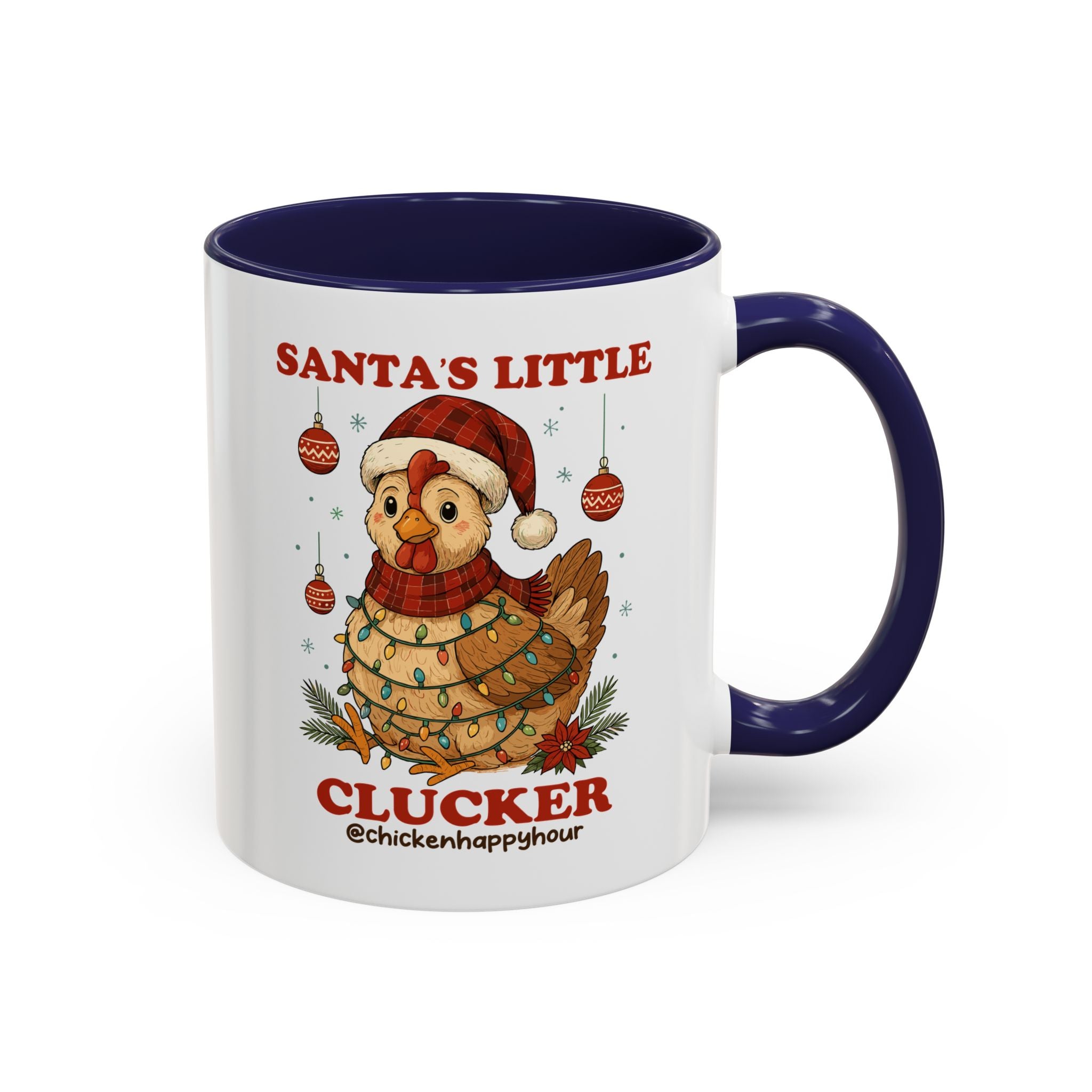 Santa’s Little Clucker Coffee Mug