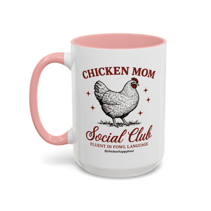 Chicken Mom Social Club Coffee Mug