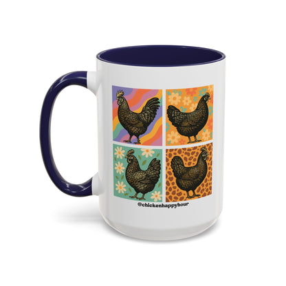 Retro Chicken Coffee Mug