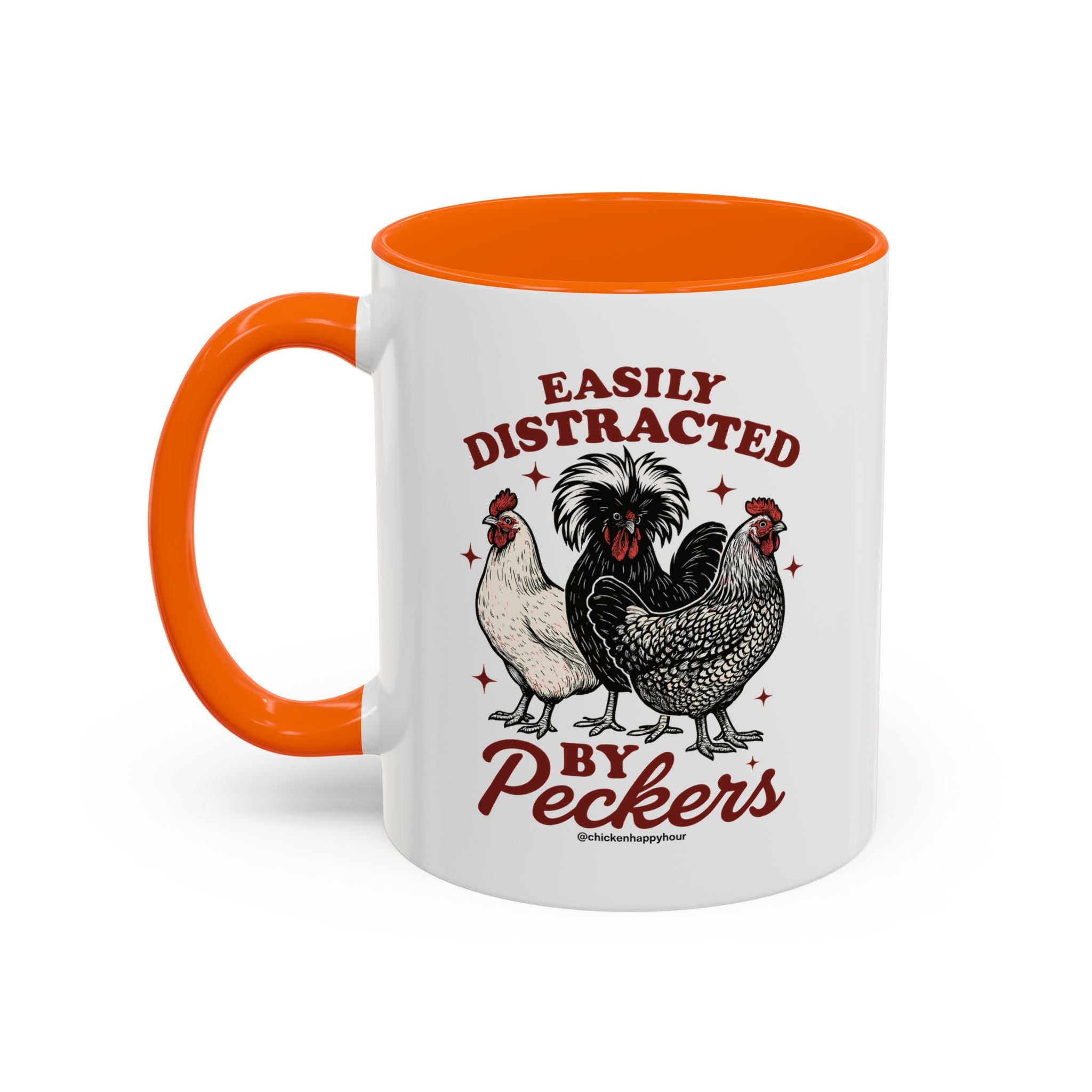 Easily Distracted By Peckers Coffee Mug