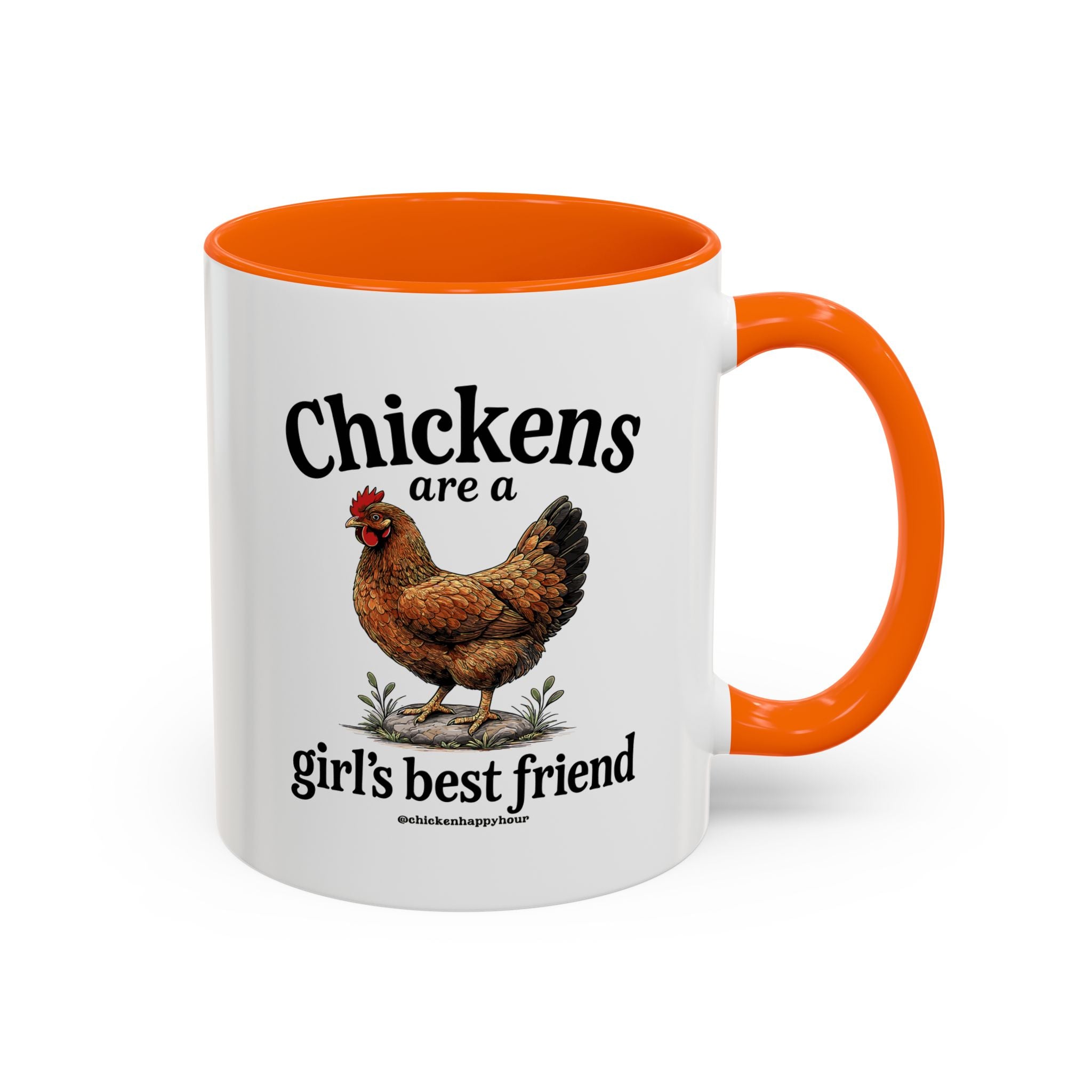 Chickens Are A Girl’s Best Friend Coffee Mug