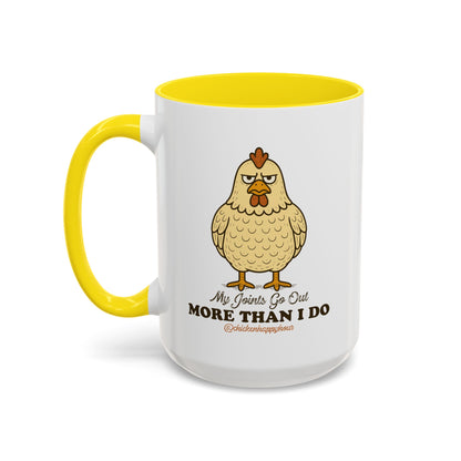 My Joints Go Out More Than I Do Coffee Mug