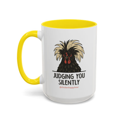 Judging You Silently Coffee Mug