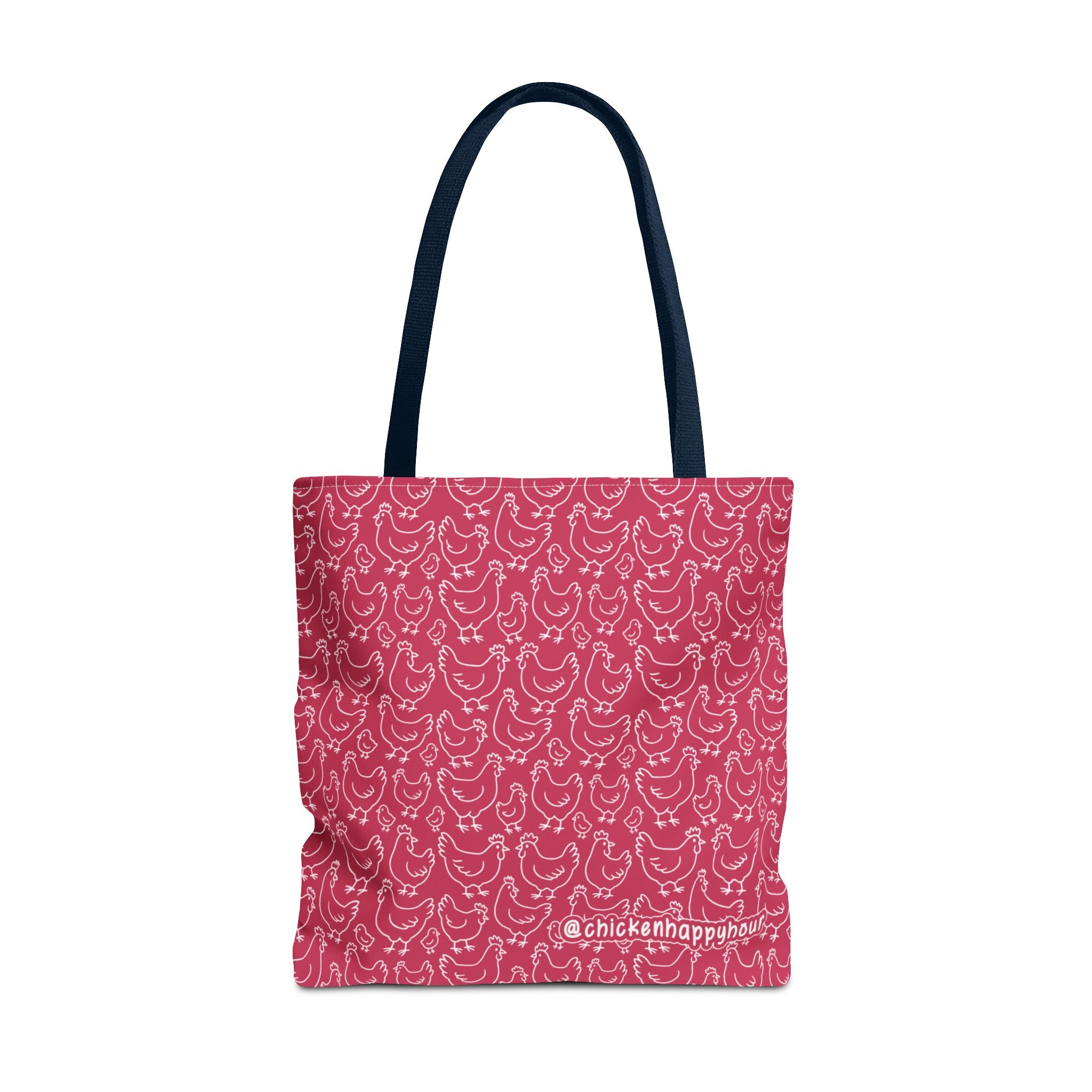 Chickens Pattern Tote Bag