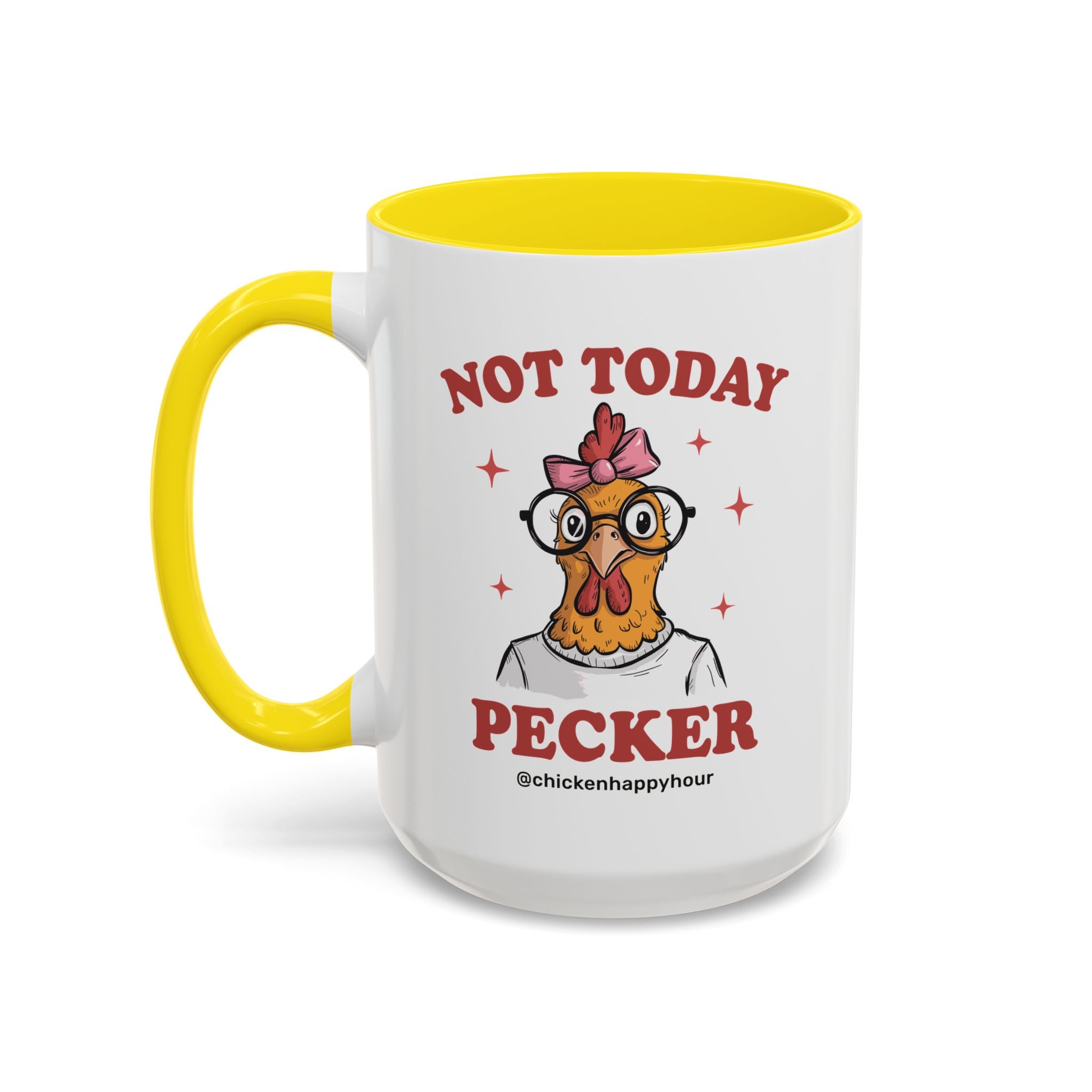 Not Today Pecker Coffee Mug