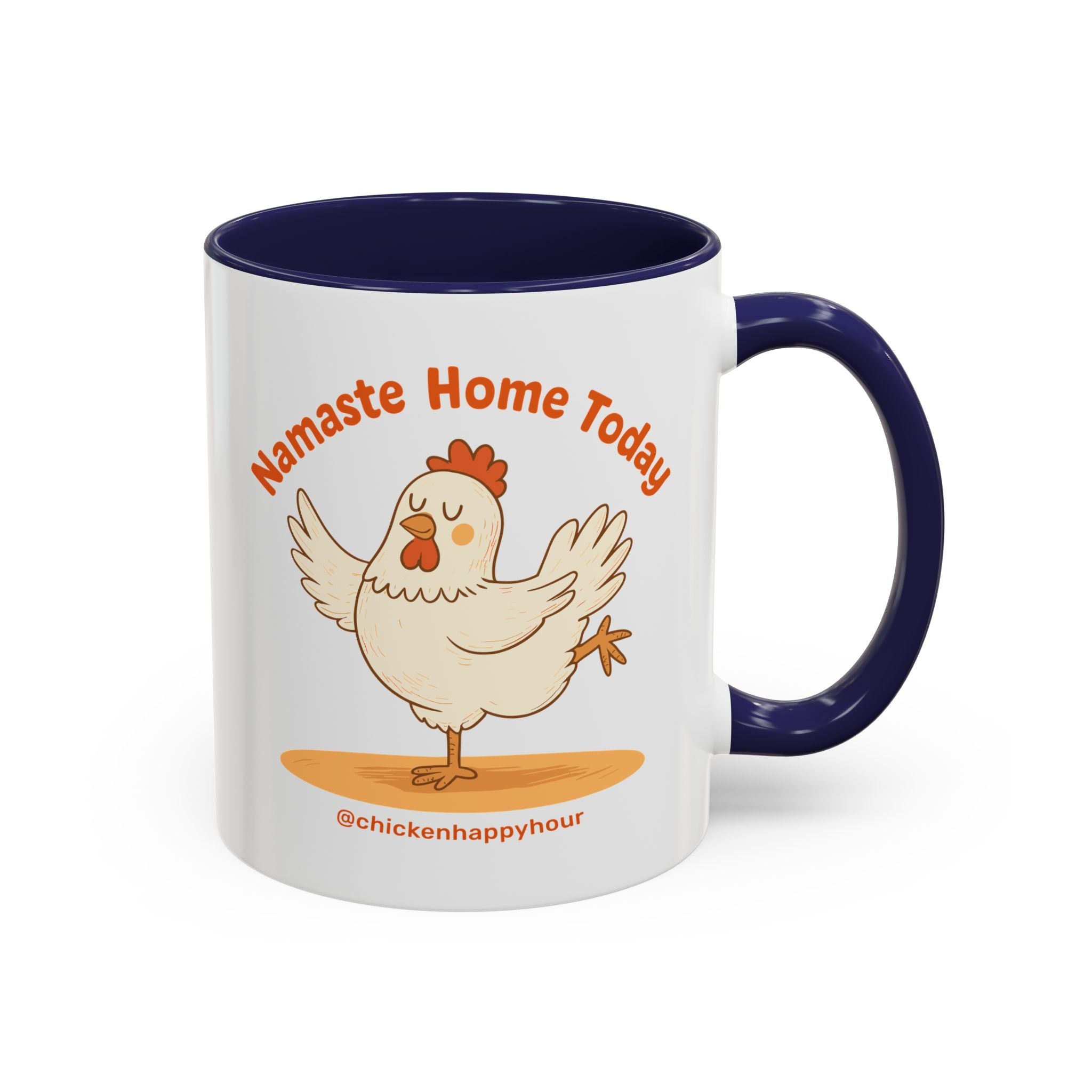 Namaste Cluck Coffee Mug