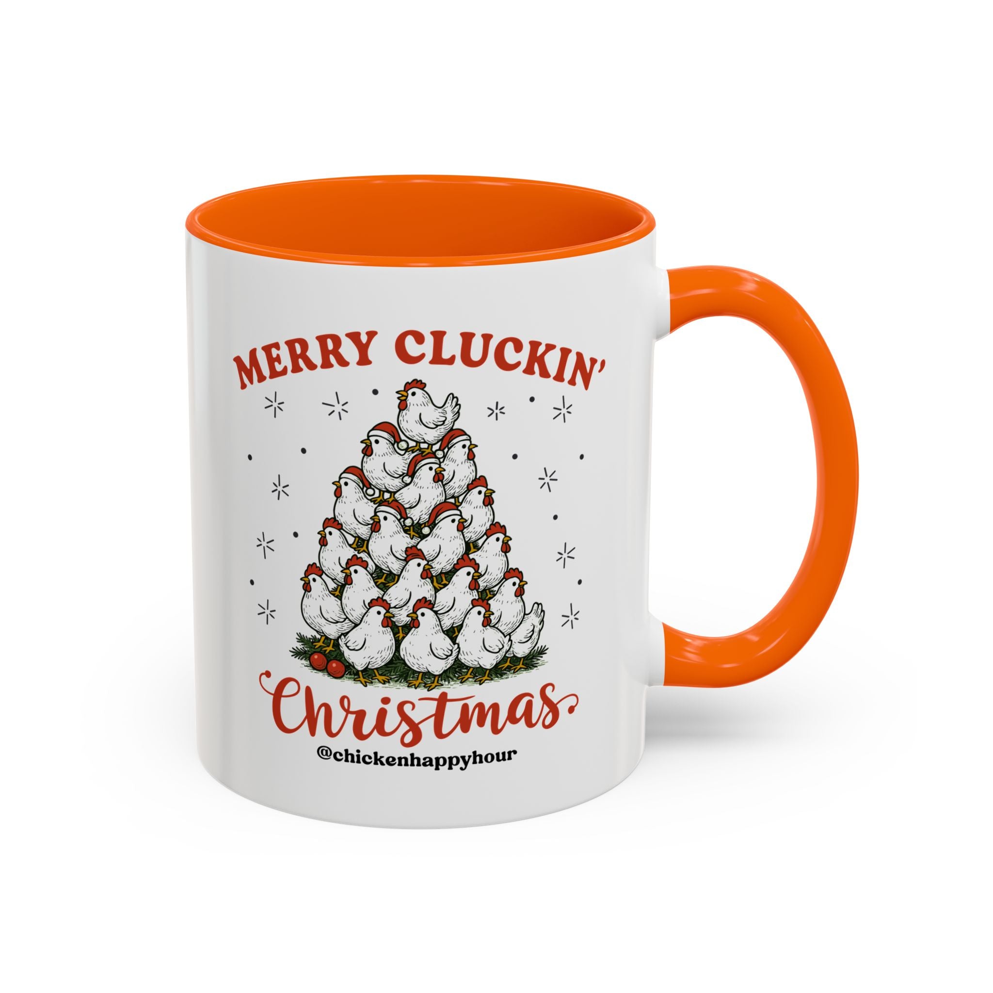 Merry Cluckin' Coffee Mug