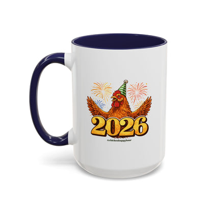 New Year Chicken 2026 Coffee Mug