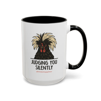 Judging You Silently Coffee Mug