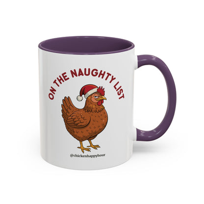 On the Naughty List Coffee Mug