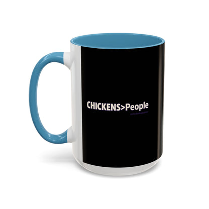 CHICKENS People Coffee Mug