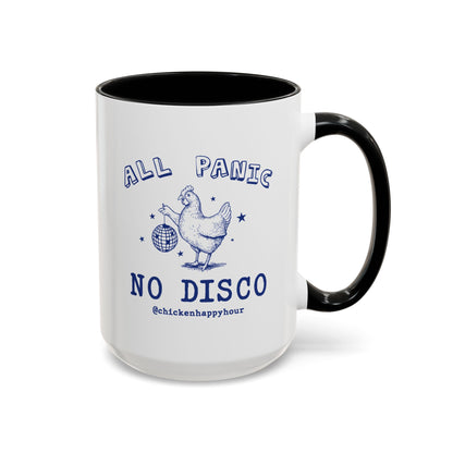 All Panic No Disco Coffee Mug