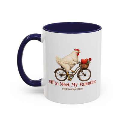 Off to Meet My Valentine Coffee Mug