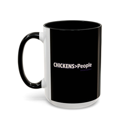 CHICKENS People Coffee Mug