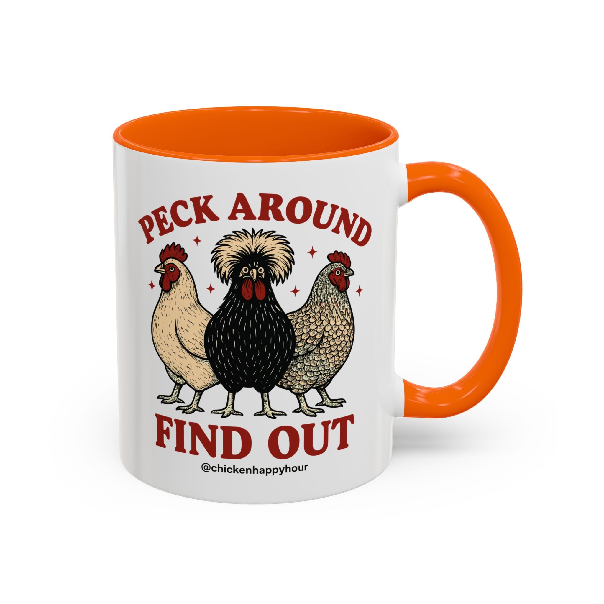 Peck Around Find Out Coffee Mug