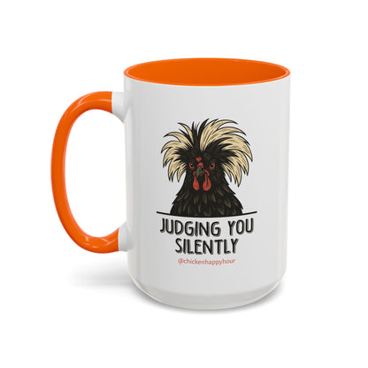 Judging You Silently Coffee Mug