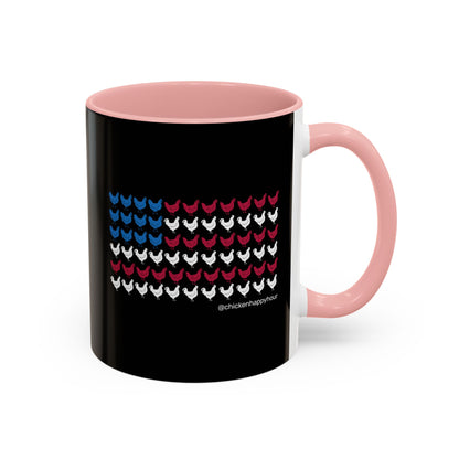 4th of July Chicken Coffee Mug