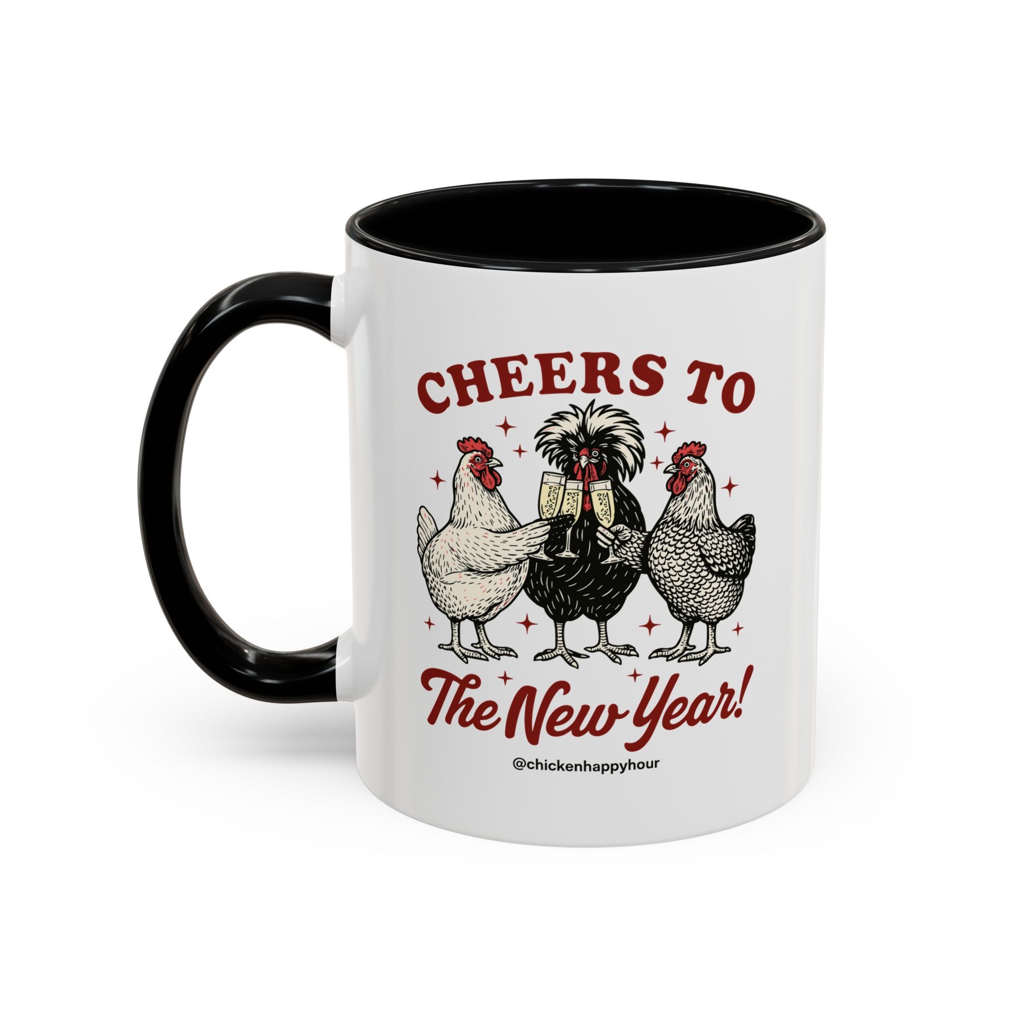 Cheers to The New Year Coffee Mug