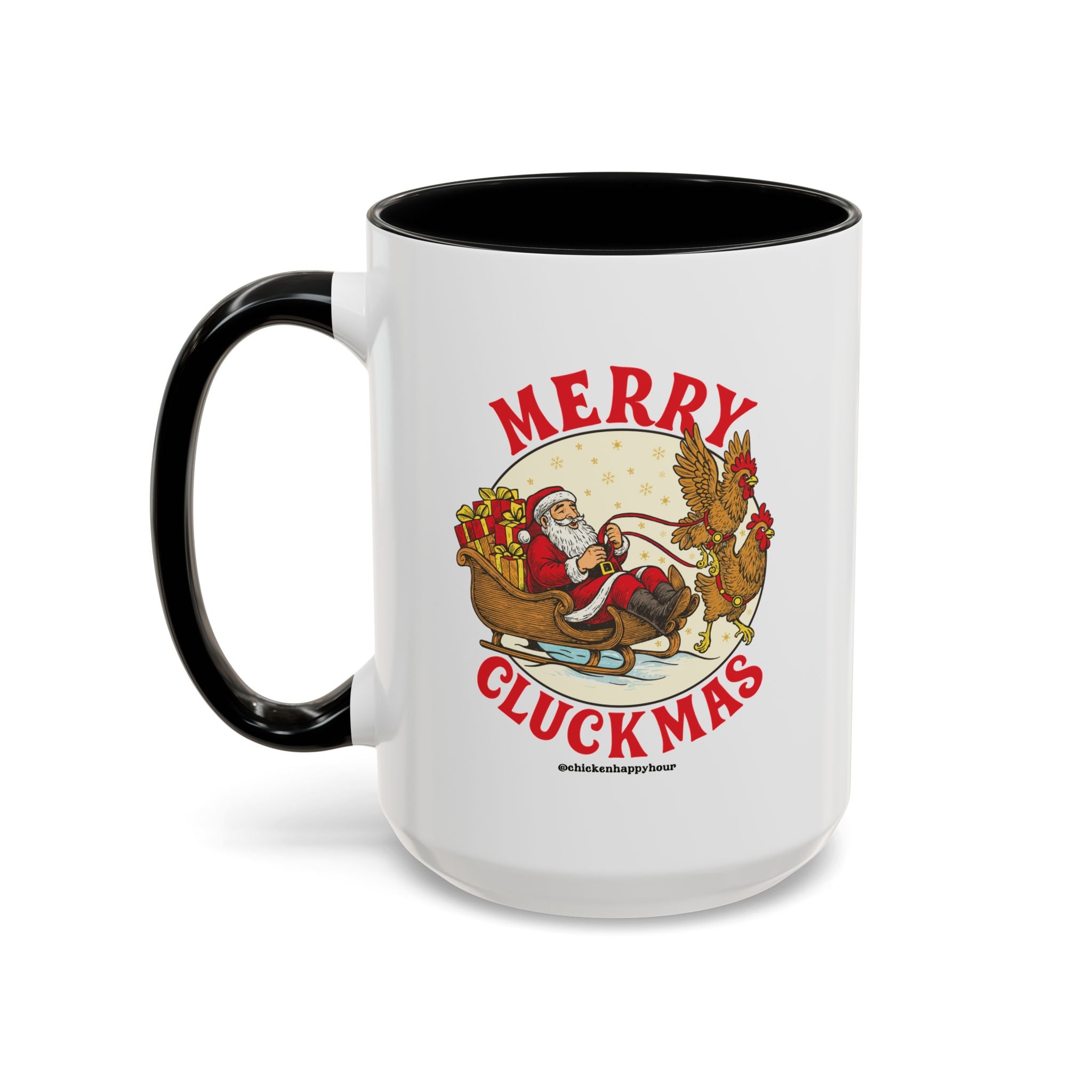 Merry Cluckmus Coffee Mug