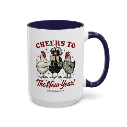Cheers to The New Year Coffee Mug