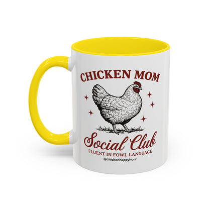 Chicken Mom Social Club Coffee Mug