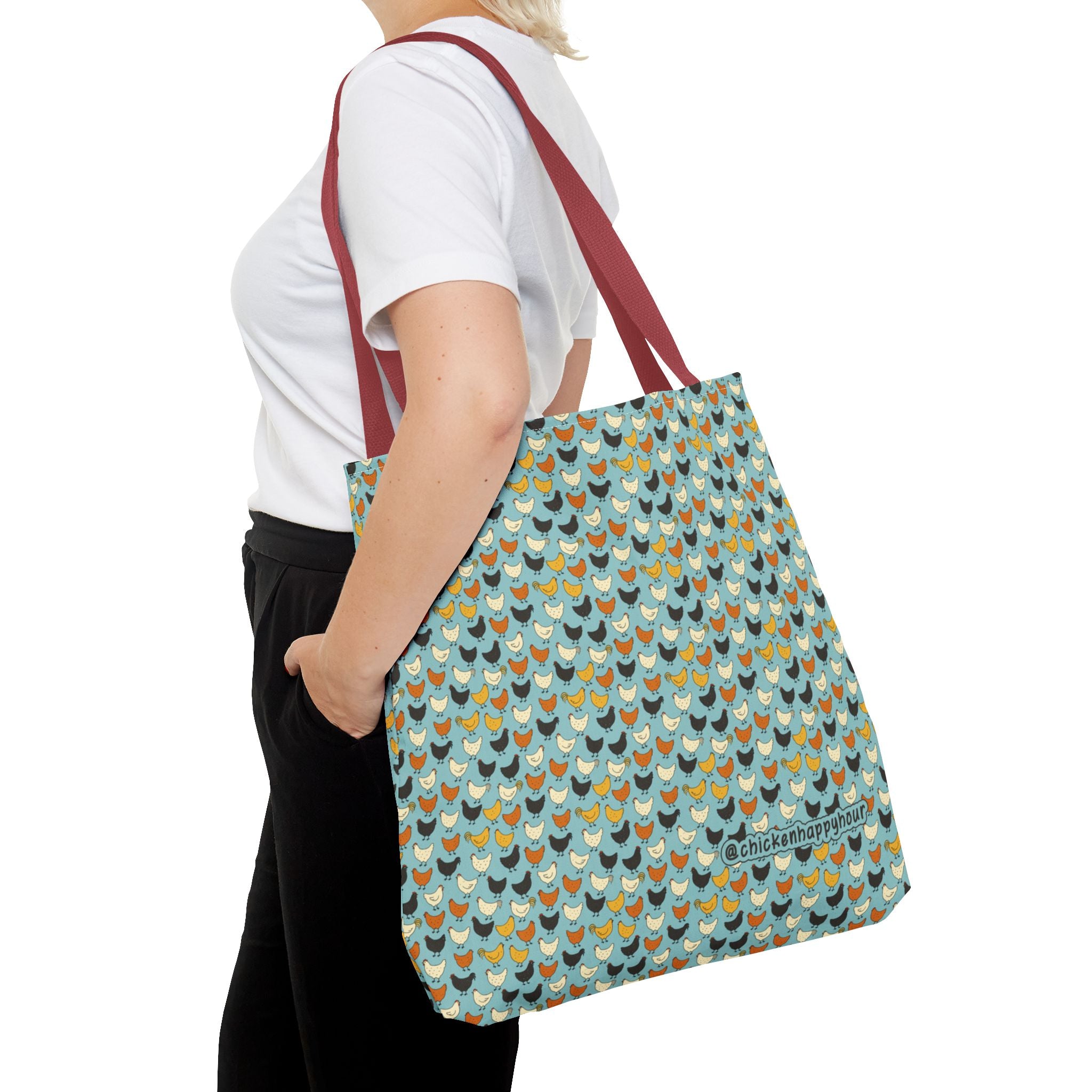 Chickens Pattern 2 Tote Bag