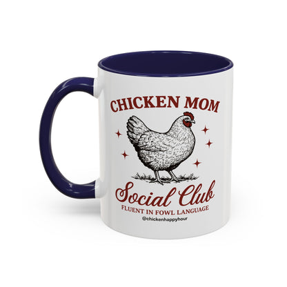Chicken Mom Social Club Coffee Mug