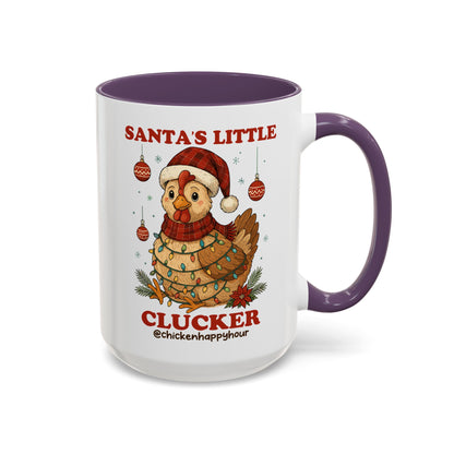 Santa’s Little Clucker Coffee Mug