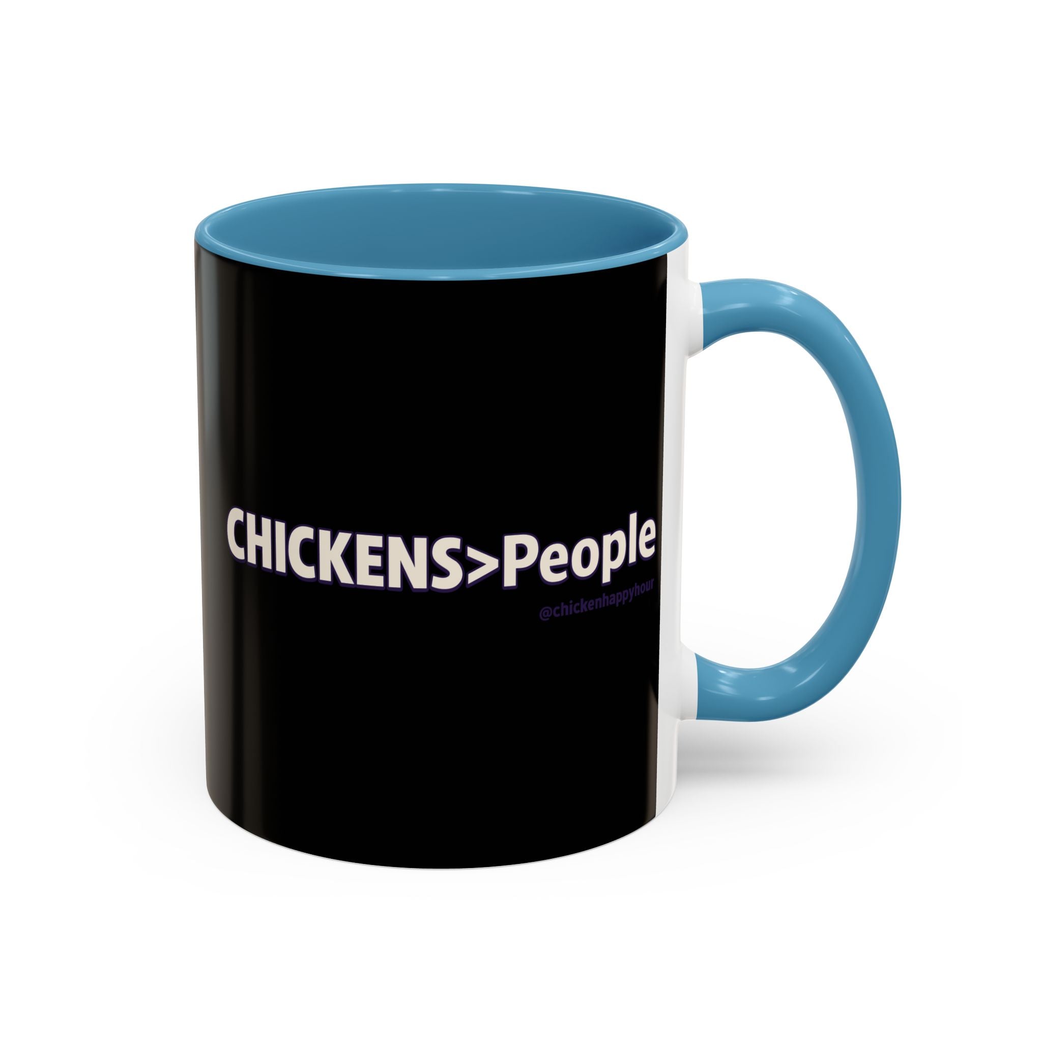 CHICKENS People Coffee Mug