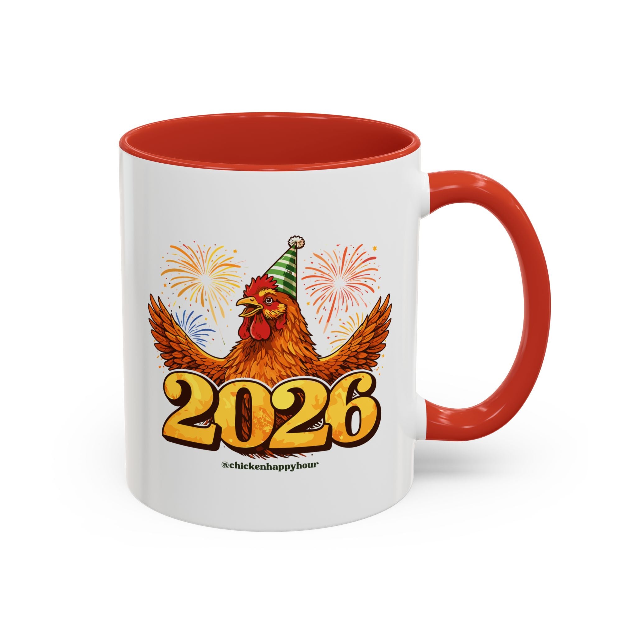 New Year Chicken 2026 Coffee Mug