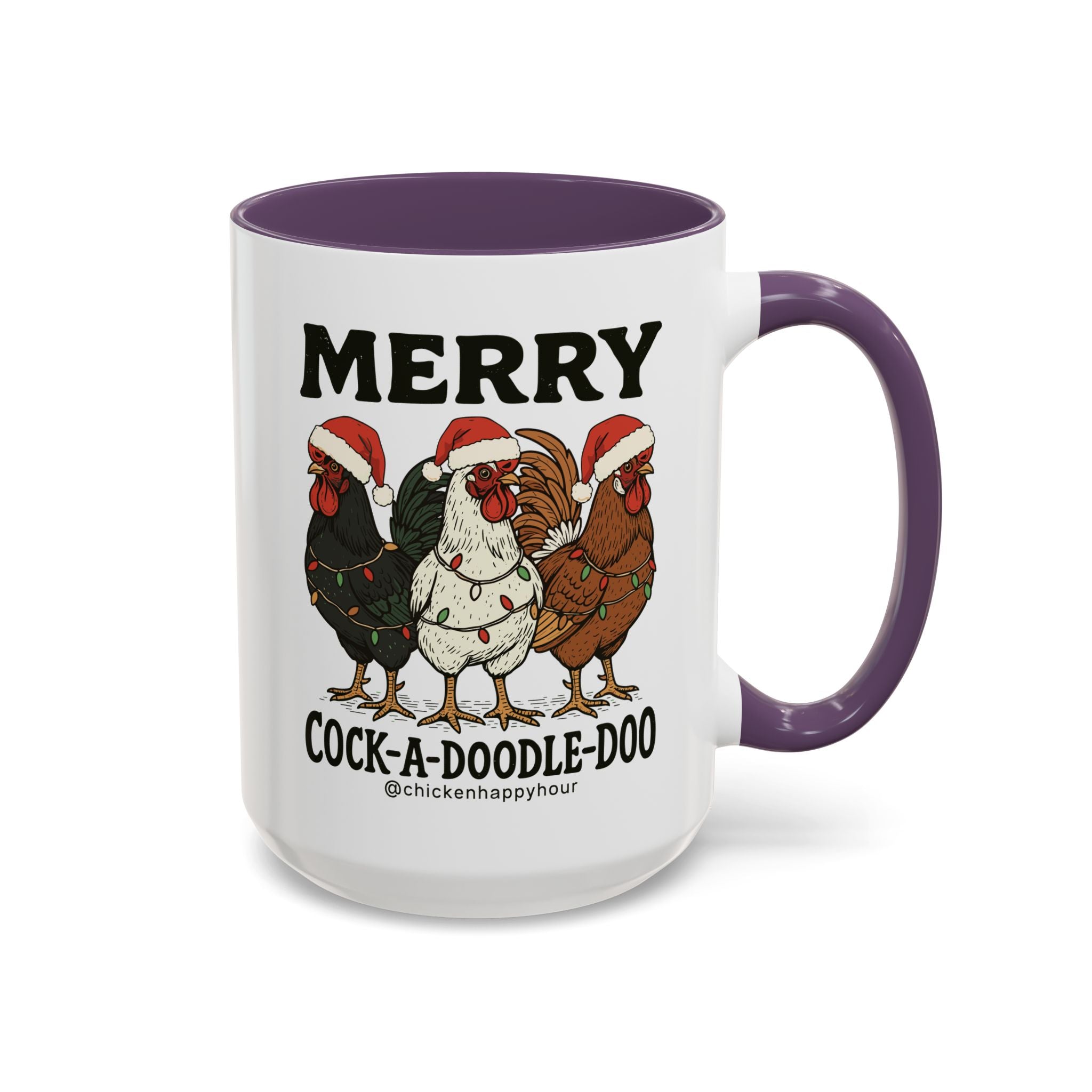 Merry Cock  a Doodle Doo Coffee Mug