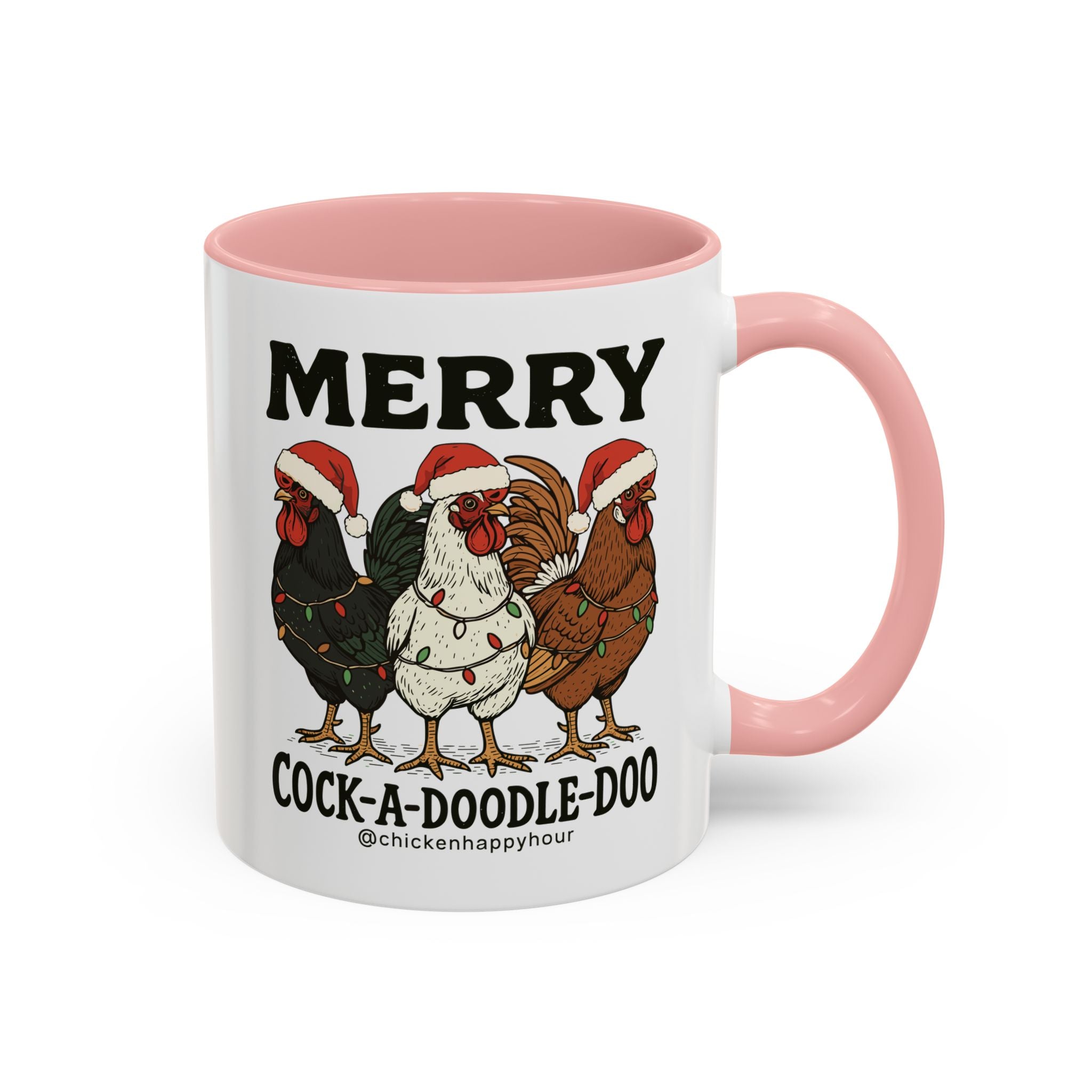 Merry Cock  a Doodle Doo Coffee Mug