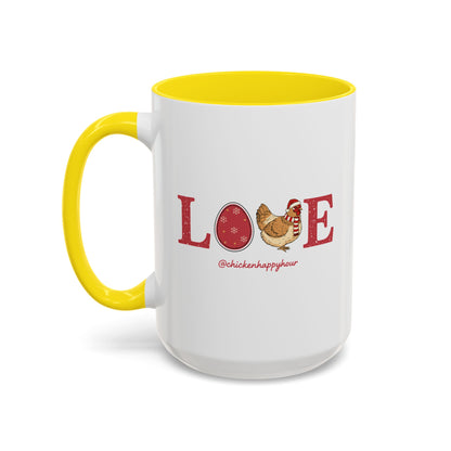 Love Chicken Coffee Mug