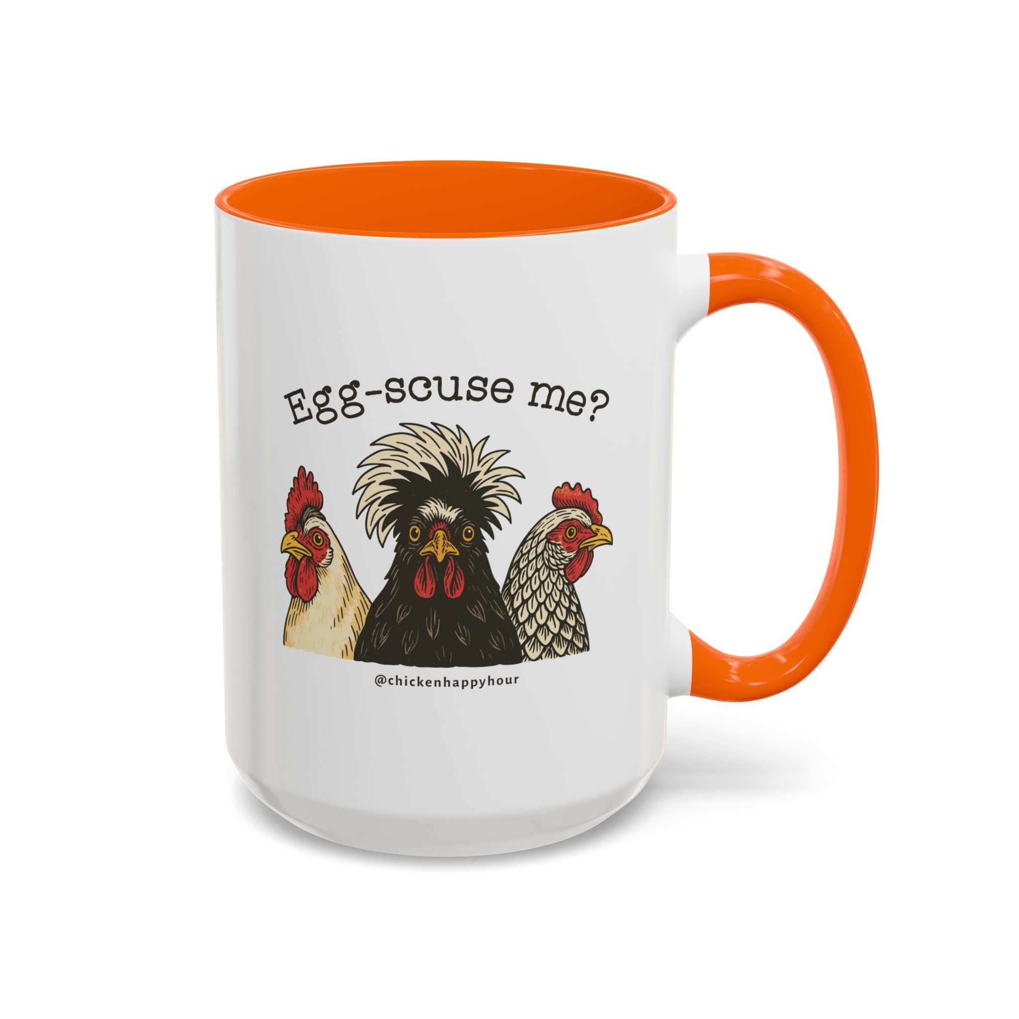 Egg-scuse Me Coffee Mug