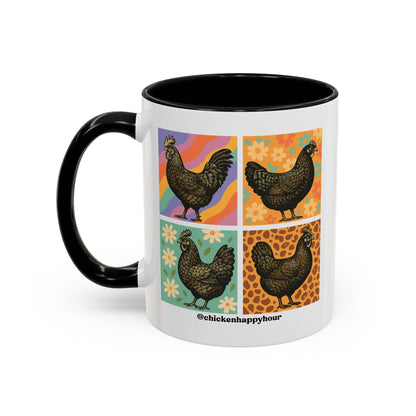 Retro Chicken Coffee Mug