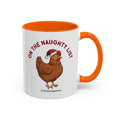 On the Naughty List Coffee Mug