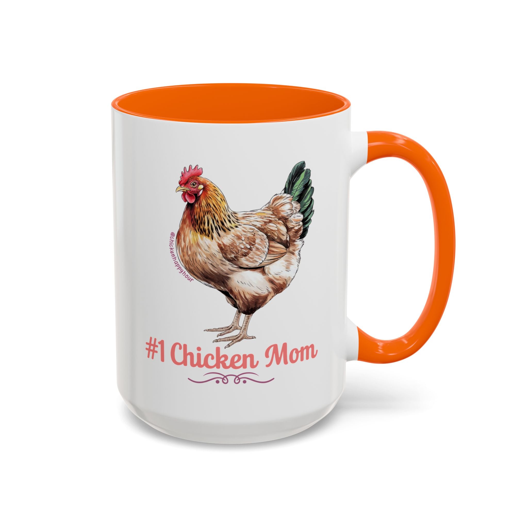 #1 Chicken Mom Coffee Mug