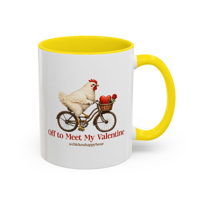 Off to Meet My Valentine Coffee Mug