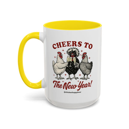 Cheers to The New Year Coffee Mug