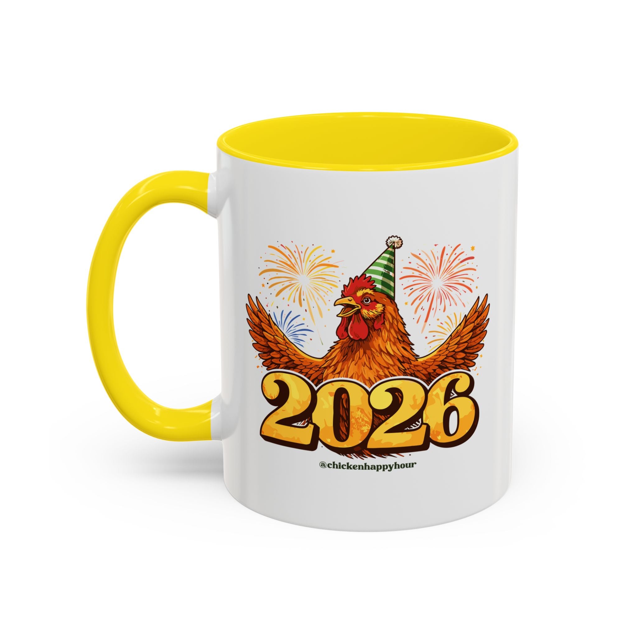 New Year Chicken 2026 Coffee Mug